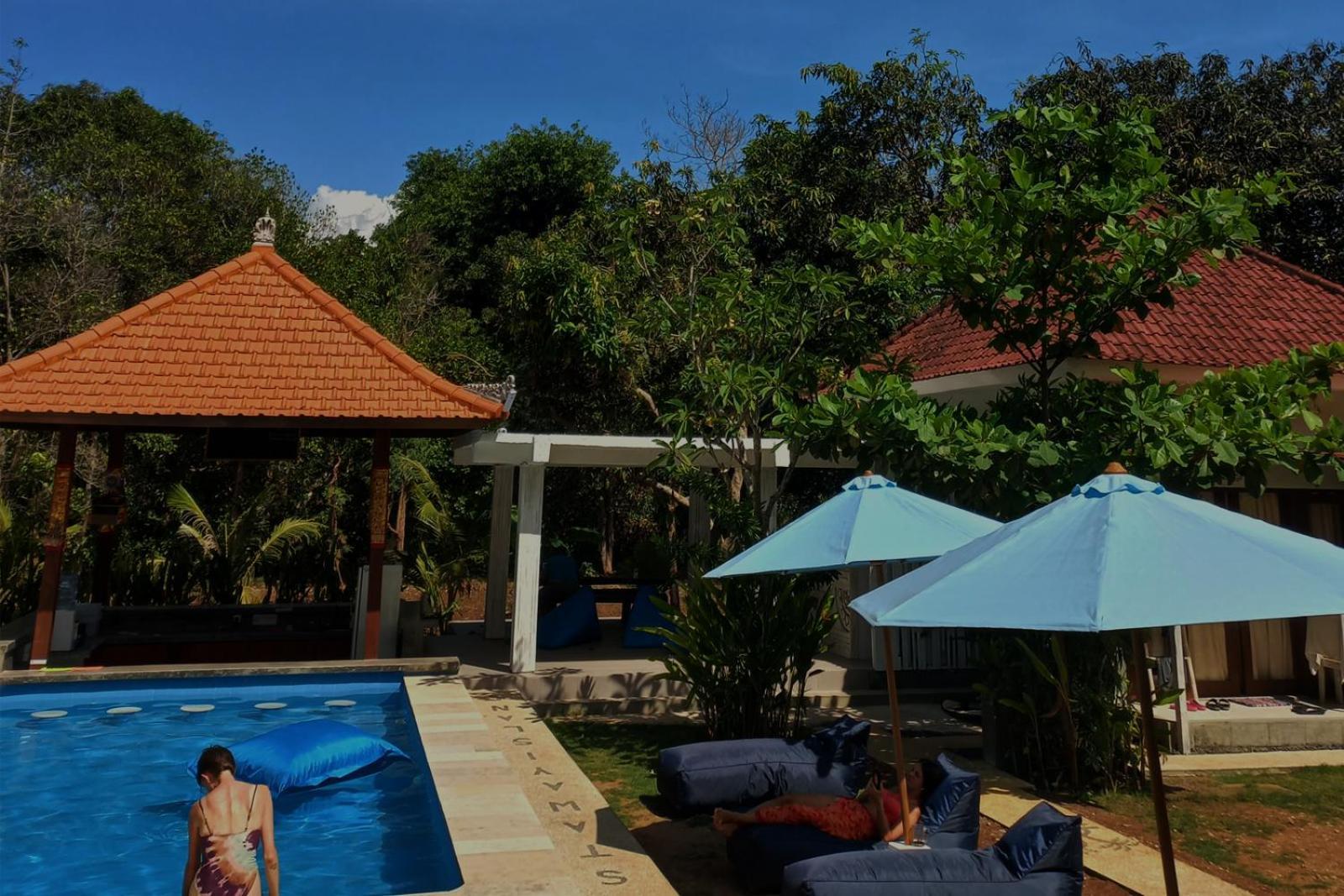 Castaway Island Hostel นูซาเลมโบงัน ภายนอก รูปภาพ